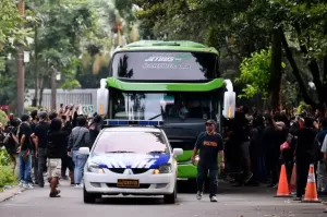 Kasus Bus Timnas Thailand Diserang di SUGBK, Polisi: Belum Ada Laporan