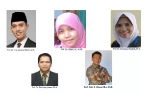 Perkokoh Tradisi Akademik, UIN Jakarta Tambah 5 Guru Besar Baru
