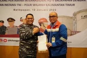 Sinergi Pengamanan Objek Vital Nasional, Pertamina Tanda Tangan Kerja Sama dengan TNI dan POLRI