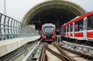 Kereta LRT Bekas Tabrakan Tetap Akan Dioperasikan Juli 2023