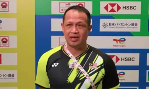 Rexy Mainaky Coret 1 Ganda Putra Malaysia dari Indonesia Masters 2023