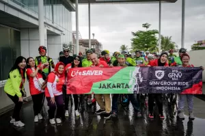 Group Ride di PIK2 Panaskan Balapan Road Bike GFNY Bali-IFG Life