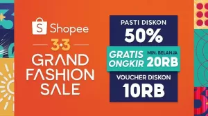 Yuk Sambut Shopee 3.3 Grand Fashion Sale, Belanja Fashion Terkini dengan Ragam Promo Terbaik