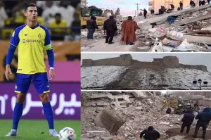 Cristiano Ronaldo Kirim Bantuan untuk Korban Gempa Dahsyat Turki-Suriah