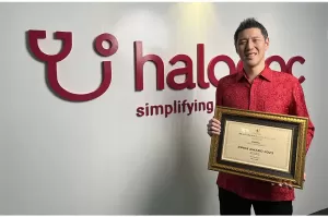 Optimalkan Inovasi Teknologi, Halodoc Terima PPKM Award dari Jokowi