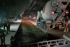 Hati-hati Lewat Jakarta-Cikampek, Ada 3 Rekonstruksi Rigid Jalan Tol
