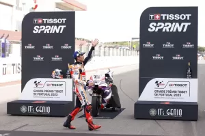 MotoGP Portugal 2023: Marc Marquez Tetap Puas Dikalahkan Duo Ducati di Sprint Race