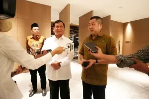 Sore Ini, Prabowo Terima Kunjungan HT dan 15 Pengurus Perindo di Kertanegara