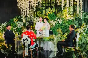 Valencia Tanoesoedibjo-Kevin Sanjaya Sahkan Pernikahan, Presiden Jokowi dan Prabowo Jadi Saksi