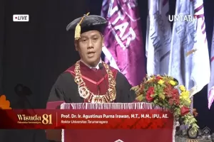 Wisuda 81 Untar, Rektor Harap Alumni Berkontribusi Positif ke Masyarakat