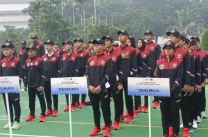 Menpora Dito Ariotedjo Kukuhkan Kontingen Indonesia ke SEA Games 2023