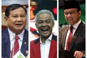 Survei LSI: Prabowo Teratas, Ganjar dan Anies Membuntuti