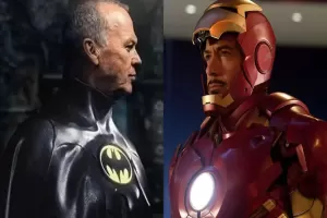 Film The Flash Ubah Batman Michael Keaton Menjadi Iron Man DC