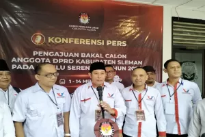 Pemilu 2024, DPD Partai Perindo Sleman Targetkan Raih Kursi Tiap Dapil