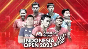 Link Live Streaming Babak 16 Besar Indonesia Open 2023, Gratis di RCTI Plus!