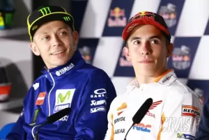 Valentino Rossi dan Marc Marquez Tampil Kompak di Acara Amal