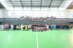 Glory-glory Ganjar Presiden! Saga Sosialisasi Lewat Lomba Futsal dan Voli