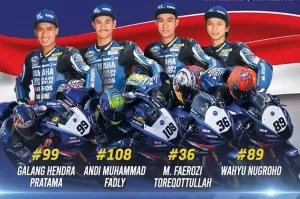 Tim Yamaha Racing Indonesia Optimistis Berikan Hasil Terbaik di ARRC 2023 Mandalika