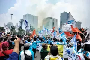 Kawal Demo Sejuta Buruh, Polres Jakpus Kerahkan 7.000 Personel