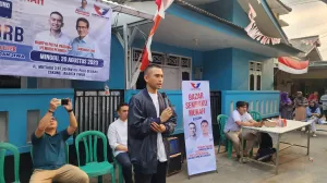Partai Perindo dan UMKM Sahabat Sandi Kolaborasi Gelar Bazar Sembako Murah di Cakung
