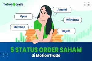 Tips MotionTrade: 5 Status Order Saham di MotionTrade