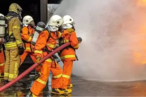 Kebakaran Hanguskan 6 Kios di Cilandak KKO Jaksel