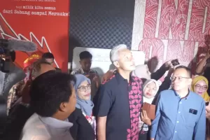 Ganjar Pranowo Kunjungi Rumah Bersama Pelayan Rakyat di Menteng