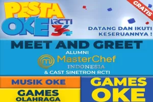 Pemain Sinetron Ikatan Cinta dan Alumni MasterChef Indonesia Datangi Pesta Oke RCTI34