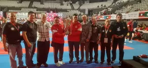 Hebat! Indonesia Juara Umum Karatedo International Championships 2023