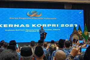 Jokowi Sebut Partai Boleh Banyak tapi yang Menentukan Tetap Korpri