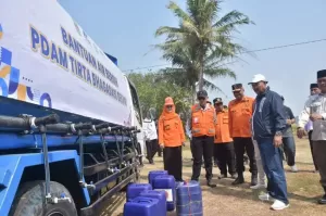 Sungai Tercemar Limbah, Pelayanan Air Bersih di Utara Bekasi Terganggu