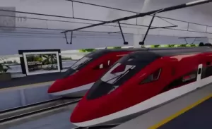 Saingan Whoosh, Kereta Cepat Merah Putih Bisa Meluncur 200 Km/Jam