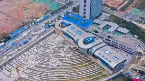 Gunakan Hidrolik, China Pindahkan Terminal Bus Seberat 30.000 Ton Tanpa Merusak