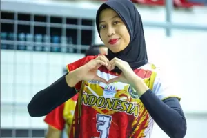 5 Potret Megawati Hangestri, Atlet Voli Cantik Indonesia di Liga Korea Selatan yang Jadi Sorotan