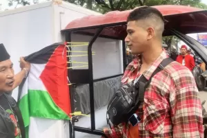 Penjelasan Summarecon Bekasi terkait Sekuriti Copot Bendera Palestina Milik Pemotor
