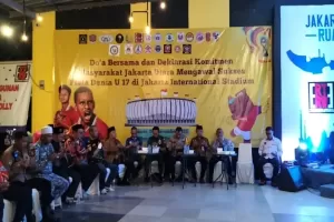 Gelar Doa Bersama, Warga Jakarta Utara Siap Sukseskan Piala Dunia U-17 di JIS