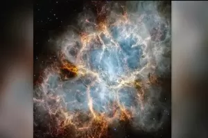 Bikin Merinding, Penampakan Langka Crab Nebula di Luar Angkasa