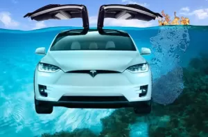 Tesla Model X Tetap Terbakar di Air, Bukti Sulit Padamkan Kobaran Api di Mobil Listrik