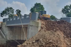 Heboh Beton Penyangga Jembatan Baru di Tangsel Miring, Ini Penyebabnya