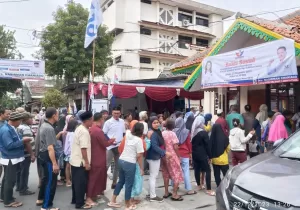 Partai Perindo Gelar Bazar Sembako, Warga Cempaka Baru: Bagus Sekali Programnya