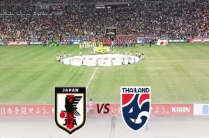Tiket Laga Uji Coba Jepang vs Thailand Terjual Habis