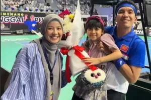 Viral Natasha Rizky dan Desta Tak Saling Sentuh saat Rayakan Kemenangan Main Tenis, Netizen: Bikin Nangis