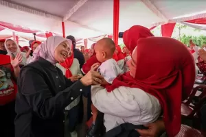 Apresiasi Perjuangan Ibu-Ibu, Siti Atikoh Sebut Ganjar-Mahfud akan Beri Insentif untuk Kader Posyandu