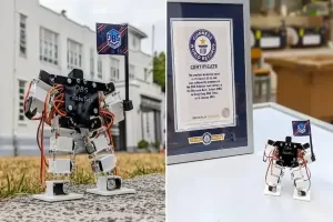 Pecahkan Rekor Dunia, Robot Humanoid Terkecil Seukuran Pena