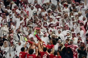 Suporter Ejek Timnas Qatar Rebut Gelar Piala Asia 2023: Yordania Juara di Hati