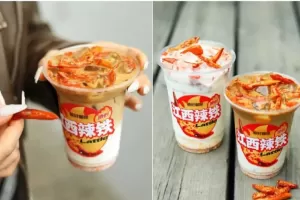 Hot Ice Latte Rasa Cabai Viral di China, Hadirkan Sensasi Pedas yang Bikin Nagih