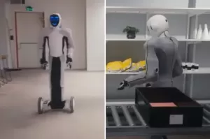 Video Robot Humanoid EV Bekerja di Kantor Curi Perhatian di YouTube