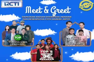Pemain Sinetron RCTI Tukang Ojek Preman dan Doa di Langit Malam hingga TOP 5 X Factor Siap Ramaikan Meet and Greet di Bandung