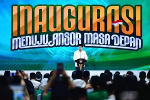 Merinding Dengar Mars GP Ansor, Jokowi: Terus Jaga Semangat Persatuan