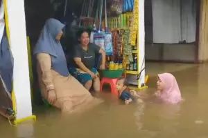 Banjir Katingan Kalteng Meluas, Pasar Tradisional Lumpuh Total